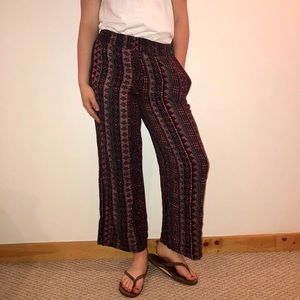 Matty M brand tribal print loose pants